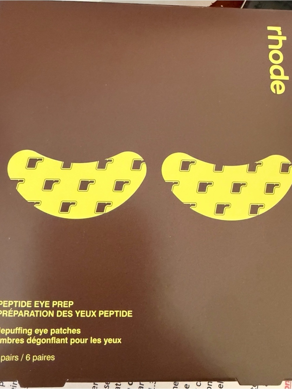 RHODE Peptide Eye Prep Eye Patch